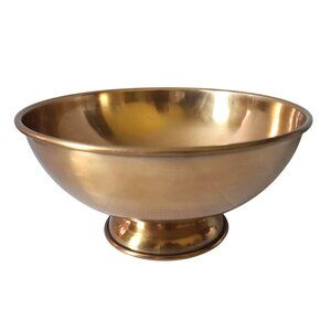 Target Threshold Large Decorative Bowl Copper Finish Aluminum Revere Style NEW